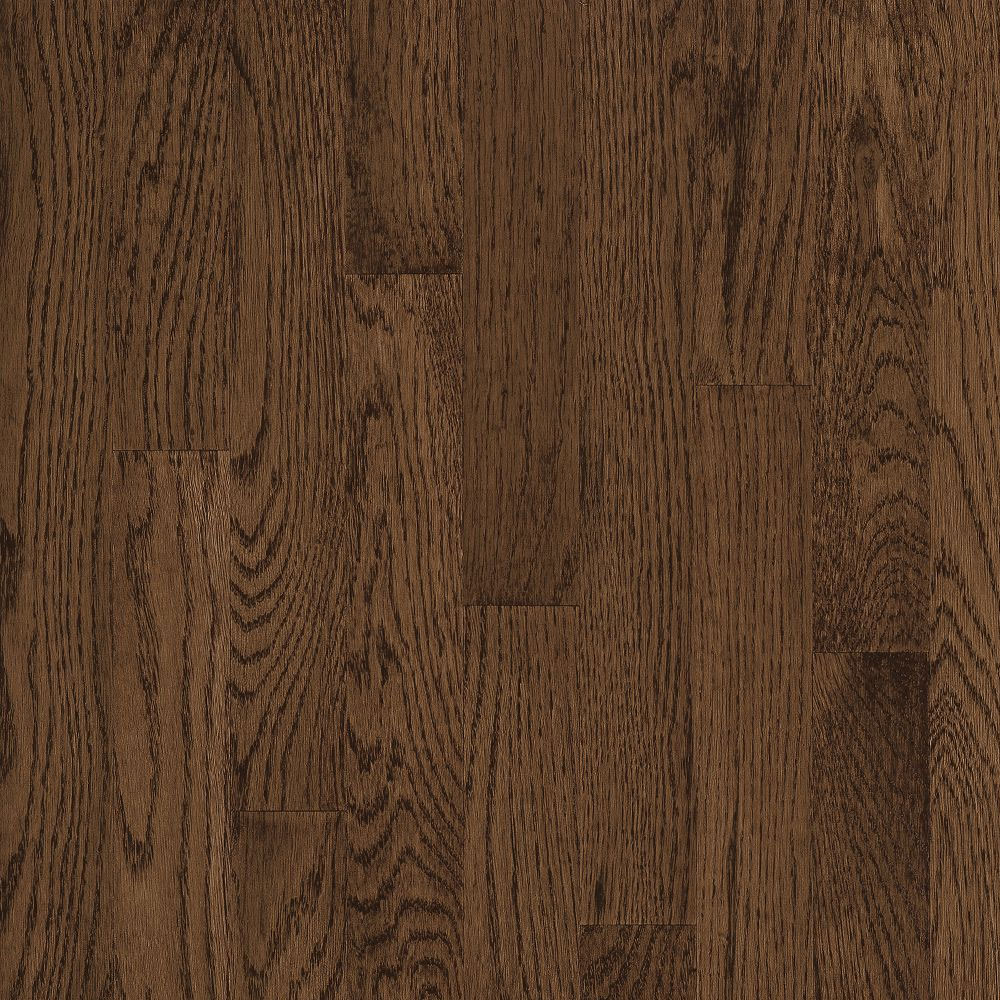 Bruce Bruce Natural Choice Strip Oak 2 1/4 - Low Gloss Walnut (Sample) Hardwood Flooring