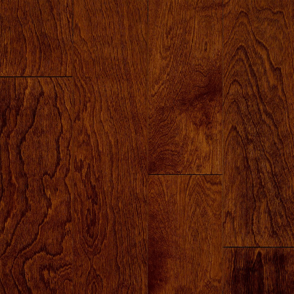 Bruce Bruce Turlington Signature Engineered 3 Birch Glazed Rust Red (Sample) Hardwood Flooring