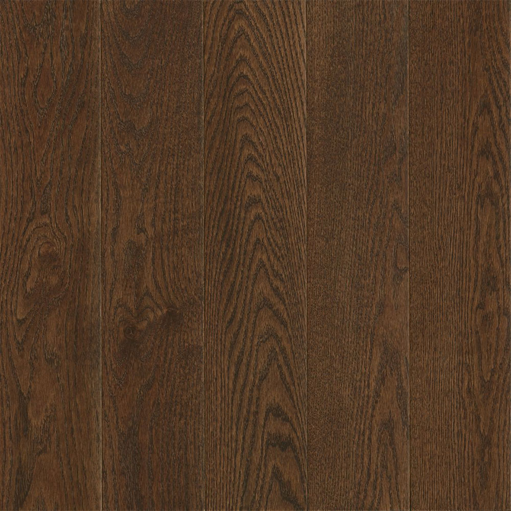 Bruce Bruce Turlington Signature Engineered 3 Northern Red Oak Mocha (Sample) Hardwood Flooring
