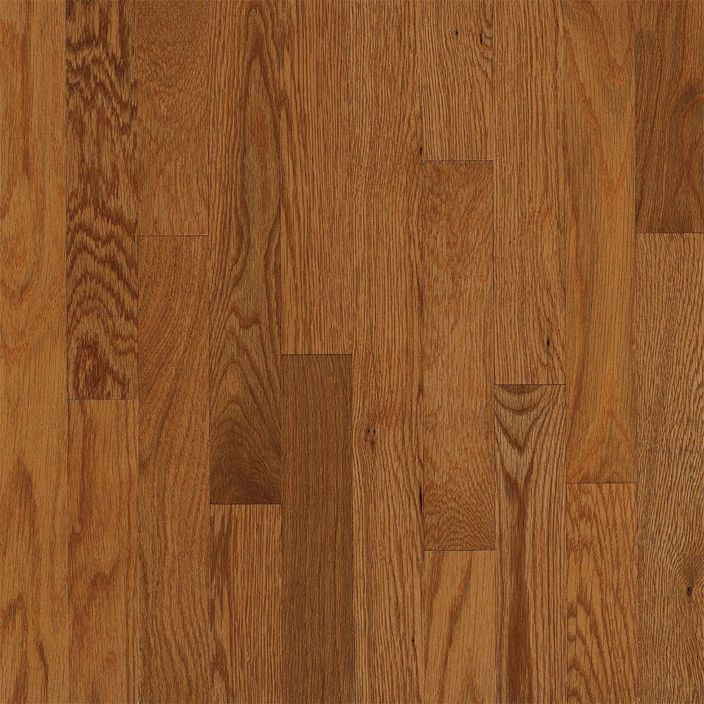 Bruce Bruce Waltham Strip Oak 2 1/4 Gunstock (Sample) Hardwood Flooring