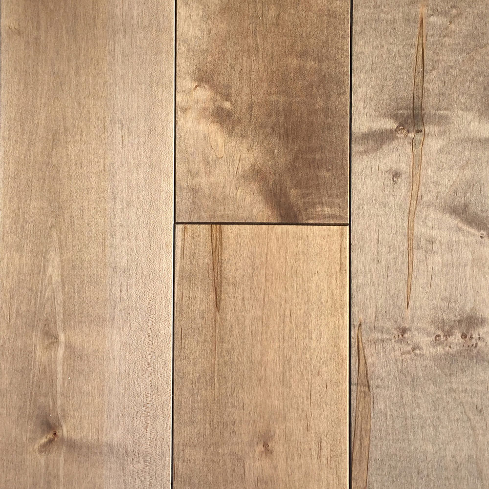 Mullican Mullican Castillian 5 Inch Solid Maple Taupe (Sample) Hardwood Flooring