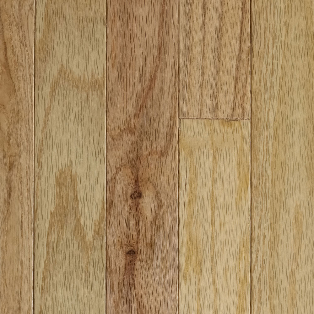 Mullican Mullican Newtown Plank 3 Red Oak Natural (Sample) Hardwood Flooring